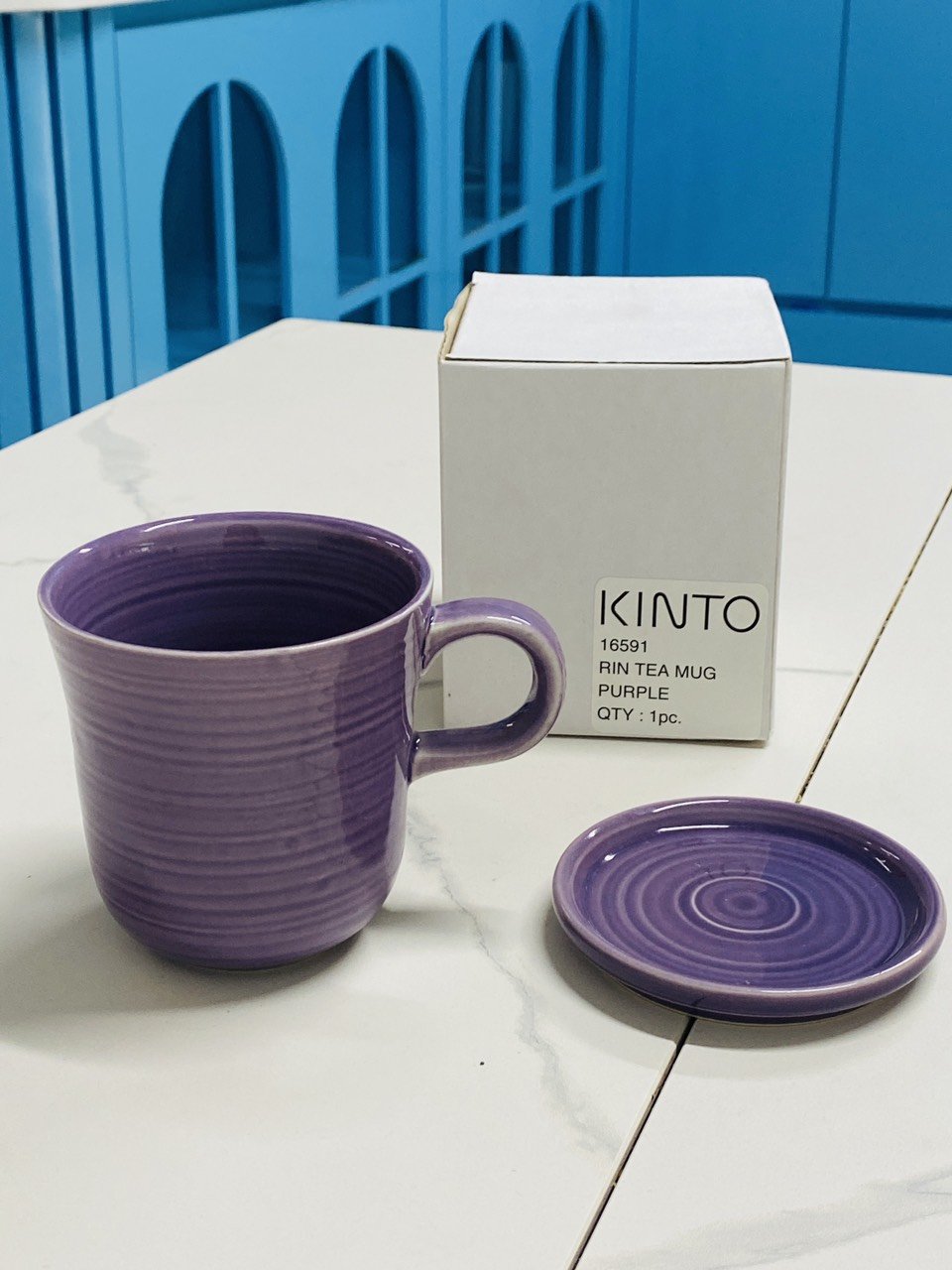 Ly Sứ cao cấp KINTO có nắp Small Mug 300ml