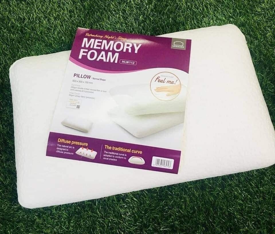 Gối Memory Foam 50D Lock&Lock HLW112