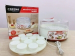 MÁY LÀM SỮA CHUA, CARAMEN KIÊM NỒI HẤP VÀ LÀM BÁNH ĐA NĂNG CREEN CR-H168