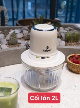MÁY XAY THỊT 2 CỐI THỦY TINH KALPEN S1