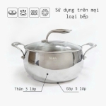 Nồi 5 Đáy Seka SK6080 22cm đáy liền