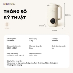 MÁY LÀM SỮA HẠT SB-SH06C