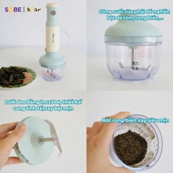 Bộ máy xay cầm tay đa năng Bear JBQ-B50E1