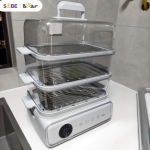 NỒI HẤP BEAR 3+1 TẦNG, DUNG TÍCH 21.5L DZG-P20W7