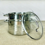Bộ nồi 6 món Arber AN05V thêm xửng hấp và quánh