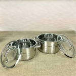 Bộ nồi 6 món Arber AN05V thêm xửng hấp và quánh