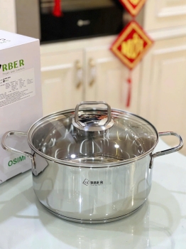 BỘ NỒI ARBER OSIMI 3 ĐÁY 5 MÓN