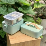 HỘP CƠM VĂN PHÒNG HÂM NÓNG VÀ NẤU CHÍN THỰC PHẨM BEAR SB-HC12L