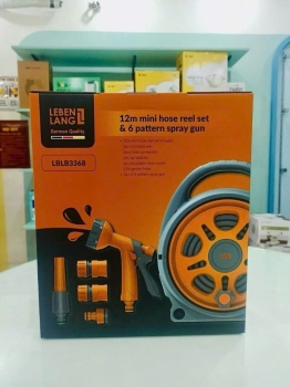 Bộ vòi nước tưới cây mini 12m đi kèm với súng phun nước Lebenlang LBLB3368
