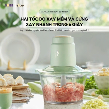 MÁY XAY THỊT 1.8L BEAR SB-MX20A