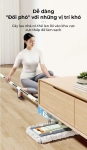 DZA336 - Bộ cây lau nhà thông minh 360 độ Dozzi KÈM 4 BÔNG LAU
