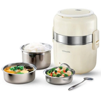 EJR226IVY-Hộp cơm điện Lock&Lock màu ngà 2L