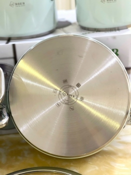 BỘ NỒI 5 MÓN ARBER AN05XC ĐẦY ĐỦ NỒI CHẢO TỪ TO TỚI NHỎ