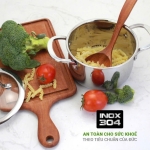 BỘ 3 NỒI INOX ĐÚC LIỀN KHỐI KALPEN KAZLER KZ1 (KALPEN GMBH GERMANY)