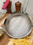 Muôi lỗ inox nguyên khối cỡ lớn 16.5cm