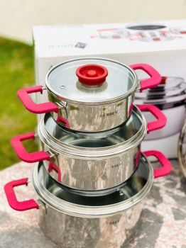 Bộ nồi từ chảo 4 chiếc ARBER ROSE QUARTZ