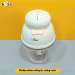 MÁY XAY ĂN DẶM MINI 0.6L BEAR MẪU MỚI SIÊU XINH (GR-B06V1)
