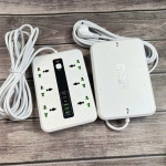 Ổ điện đa năng 6 ổ cắm lại còn cộng thêm 3 cổng USb