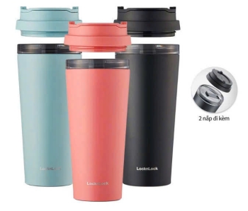 LHC4279- Bình giữ nhiệt Lock&Lock có 2 nắp thay thế New Clip Tumbler 540ml