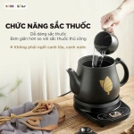Ấm Sắc Thuốc Bear 4L HTM-4H40X - Màu Đen