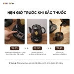 Ấm Sắc Thuốc Bear 4L HTM-4H40X - Màu Đen