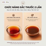 Ấm Sắc Thuốc Bear 4L HTM-4H40X - Màu Đen