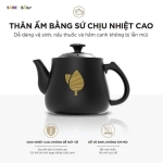 Ấm Sắc Thuốc Bear 4L HTM-4H40X - Màu Đen