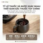 Ấm Sắc Thuốc Bear 4L HTM-4H40X - Màu Đen