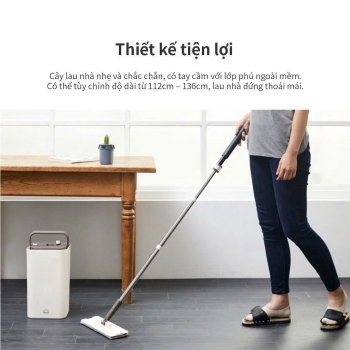 BỘ CÂY LAU NHÀ SQUEEZE FLAT MOP-ETM471