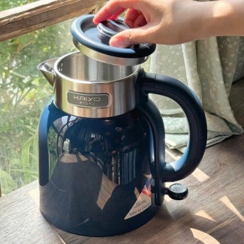 Ấm siêu tốc 2 lớp Cool touch Kaiyo 1.5L