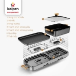 BẾP NƯỚNG LẨU ĐA NĂNG KALPEN PP99 2200W