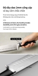 CKK804-Bộ 6 dao kèm giá đỡ từ LocknLock Magnetic Knife Set CKK804 bằng thép không gỉ