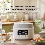 Nồi áp suất 4L Bear SB-AS40W