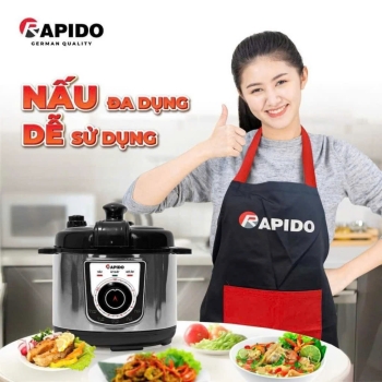 Nồi áp suất điện đa năng Rapido RPC -1000M