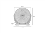 QUẠT SÀN RAPIDO RWF-20AFM