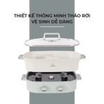 BẾP LẨU - NƯỚNG 2 NGĂN ĐA NĂNG KALPEN 6.5L PP66