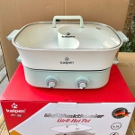 BẾP LẨU - NƯỚNG 2 NGĂN ĐA NĂNG KALPEN 6.5L PP66