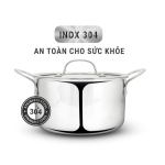 NỒI LUỘC GÀ INOX 3 LỚP LIỀN KHỐI KALPEN KAMPFER 30CM
