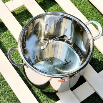 NỒI LUỘC GÀ INOX 3 LỚP LIỀN KHỐI KALPEN KAMPFER 30CM