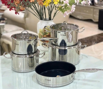 BỘ NỒI INOX 3 ĐÁY AN05BB