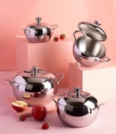 NỒI INOX LIỀN KHỐI HÌNH TÁO FIVESTAR