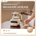 máy đun và hâm sữa Bear WW-4H12W