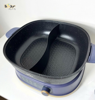 Nồi lẩu 2 ngăn Bear SB-NL60U (6L) - Bản Quốc Tế
