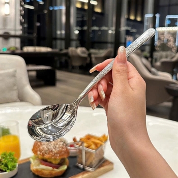 SET 5 THÌA INOX 304 VÂN NỔI