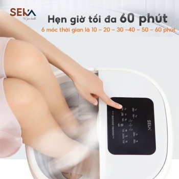 Bồn Ngâm Chân Massage Thư Giãn SEKA Gập Gọn