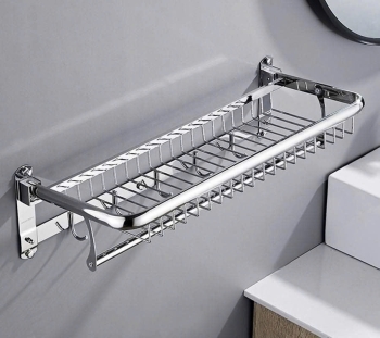 GIÁ TREO KHĂN NHÀ TẮM ĐA NĂNG INOX 304 KÈM MIẾNG DÁN CƯỜNG LỰC GIHOME - B09