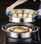 NỒI HẤP CÁ 2 TẦNG INOX 304 - RK718