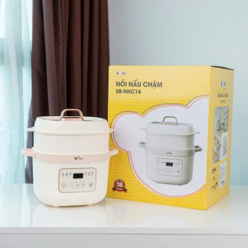 Nồi nấu chậm Bear 1.6L SB-NNC16 BẢN TIẾNG VIỆT