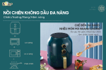 Nồi chiên không dầu 3.5L Bear VS-8083A cao cấp