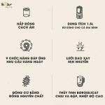 May nấu sữa hạt Bear đa năng 7in1 PBJ-B06S2